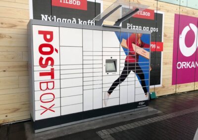 Prentun á póstbox Póstsins