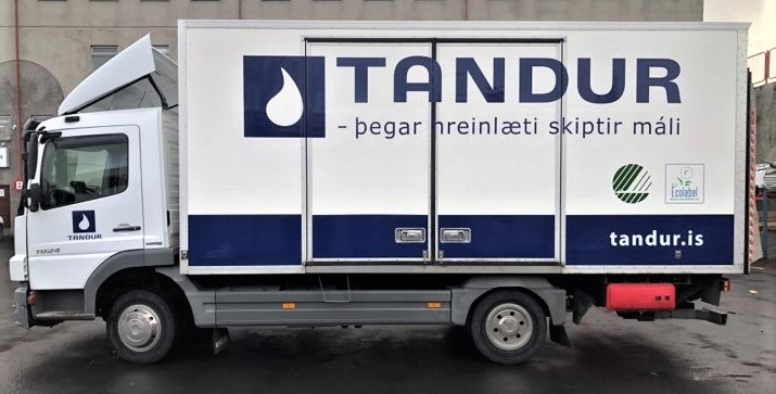 Bílamerking fyrir Tandur Reykjavík