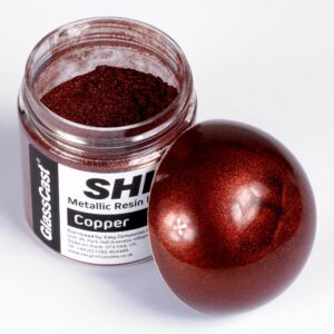 Metalic litur f Resin Copper 20gr