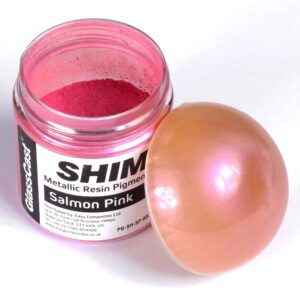 Metalic litur f Salmon Pink 20gr