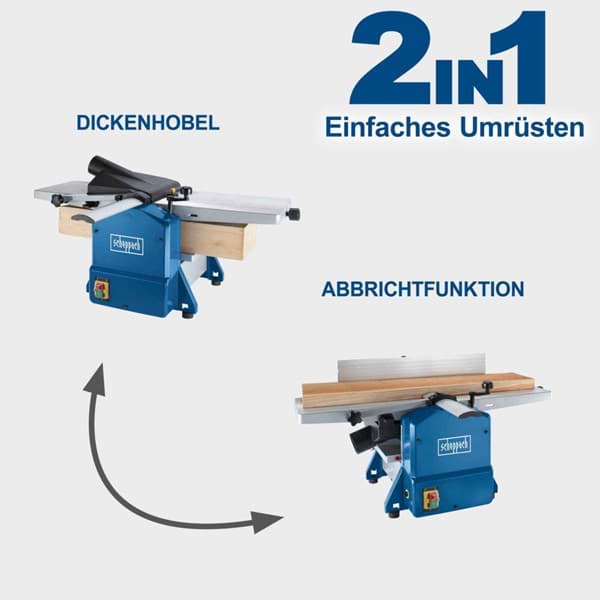 Afréttari og þykktarhefill HMS1070 - Image 7