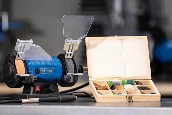 Scheppach smergel með barka - Image 5