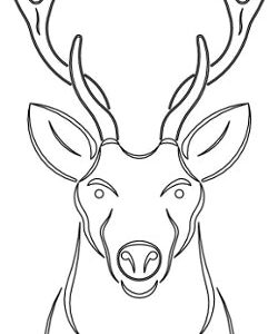 CARVER TEMPLATE DEER