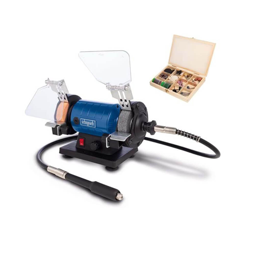 Scheppach smergel með barka